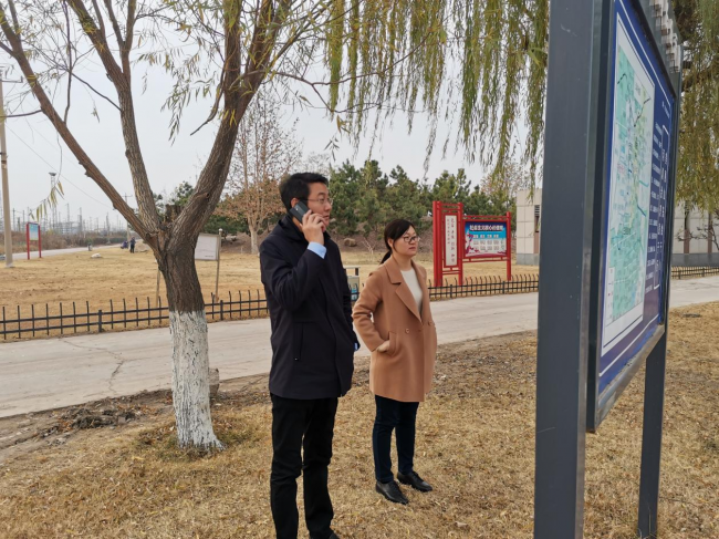 胶州水利：徒步大巡河，“治”出碧水清波